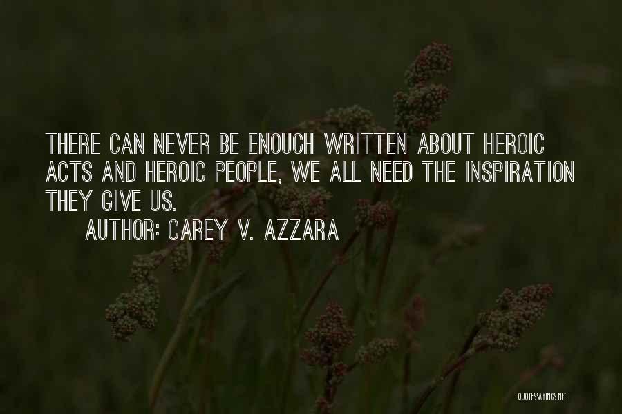 Carey V. Azzara Quotes 206510