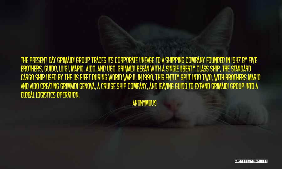 Cargo Ship Quotes By Anonymous Cargo Ship Quotes By Anonymous