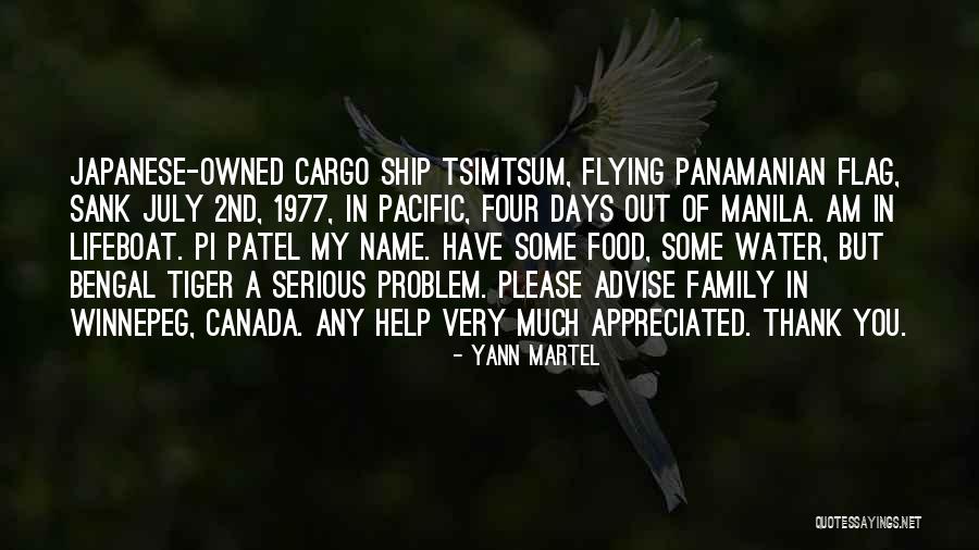 Cargo Ship Quotes By Yann Martel Cargo Ship Quotes By Yann Martel