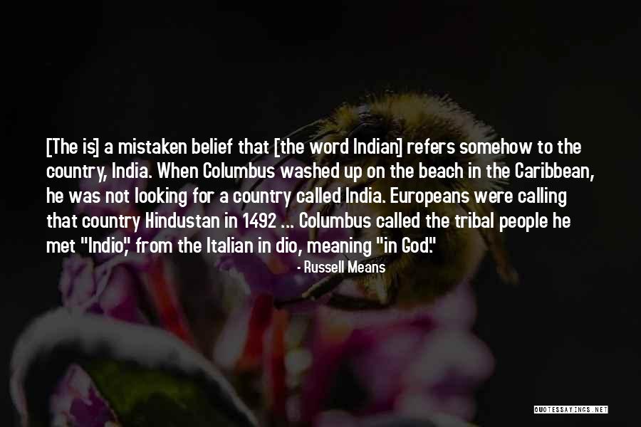 Caribbean Beach Quotes By Russell Means Caribbean Beach Quotes By Russell Means