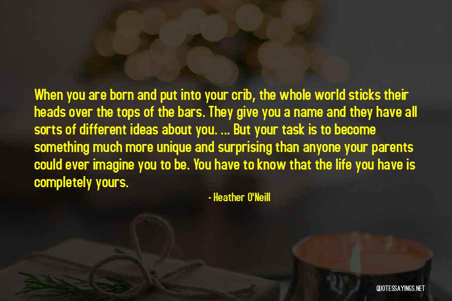 Caricaturistic Quotes By Heather O'Neill Caricaturistic Quotes By Heather O'Neill