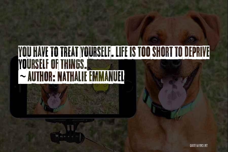 Cariche Positive Quotes By Nathalie Emmanuel