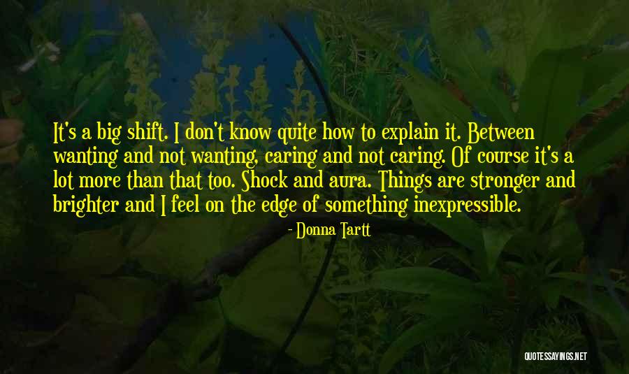 Caring A Lot For Someone Quotes By Donna Tartt Caring A Lot For Someone Quotes By Donna Tartt