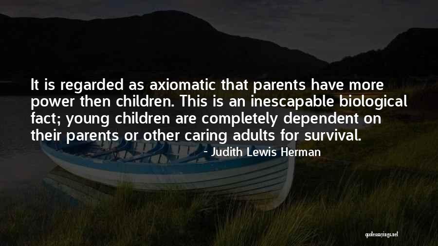 Caring Children Quotes By Judith Lewis Herman