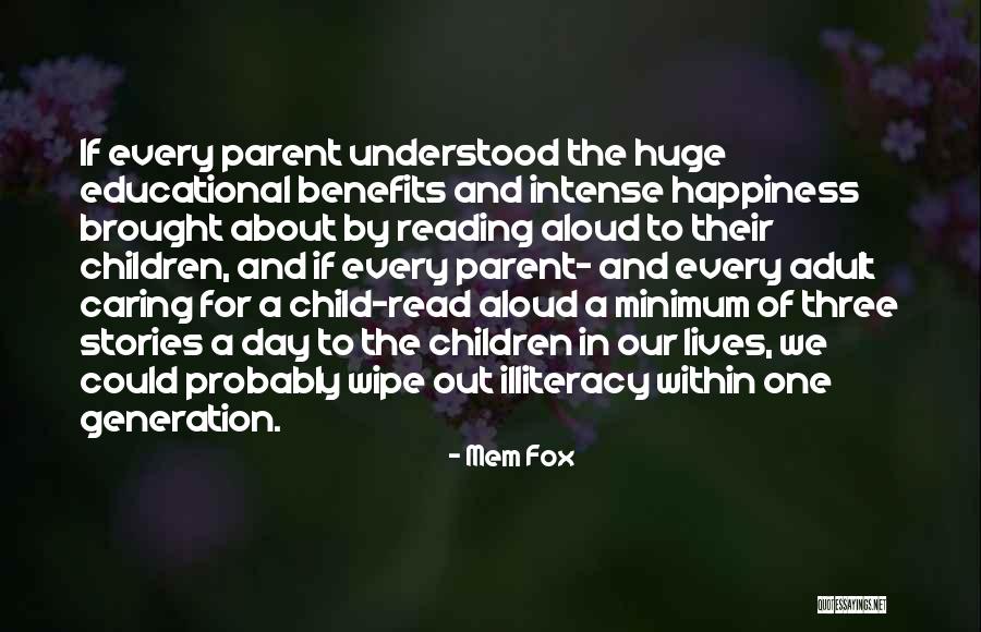 Caring Children Quotes By Mem Fox