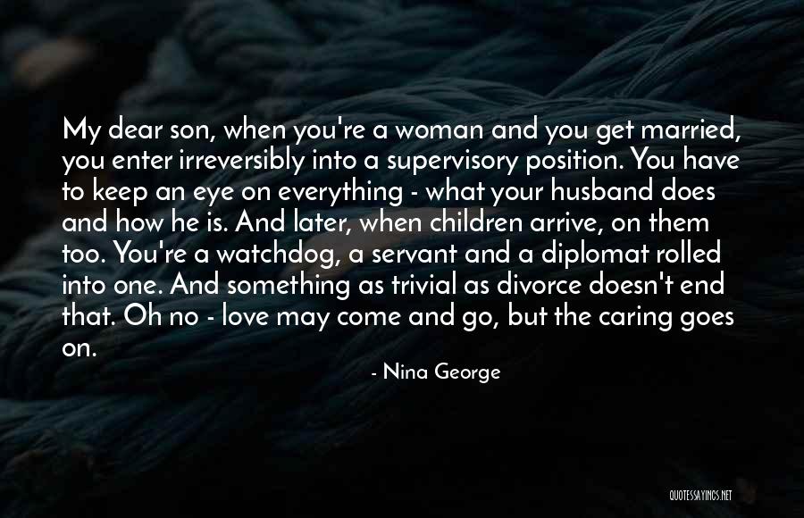 Caring Children Quotes By Nina George Caring Children Quotes By Nina George