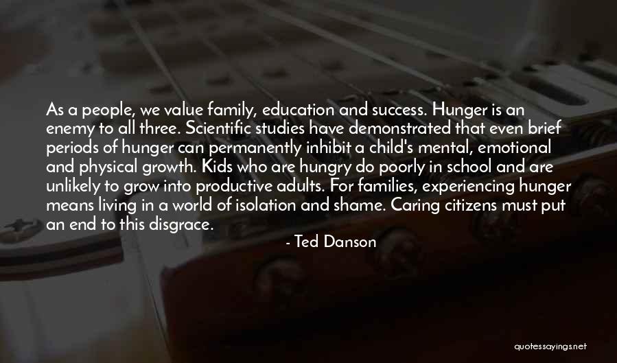 Caring Children Quotes By Ted Danson