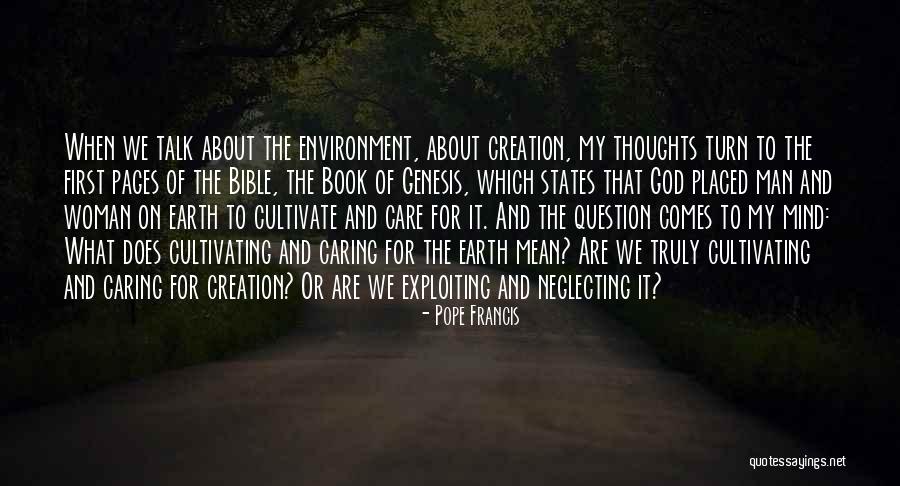 Caring Environment Quotes By Pope Francis Caring Environment Quotes By Pope Francis