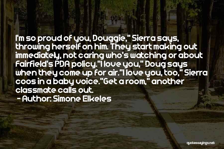 Caring For Another Quotes By Simone Elkeles