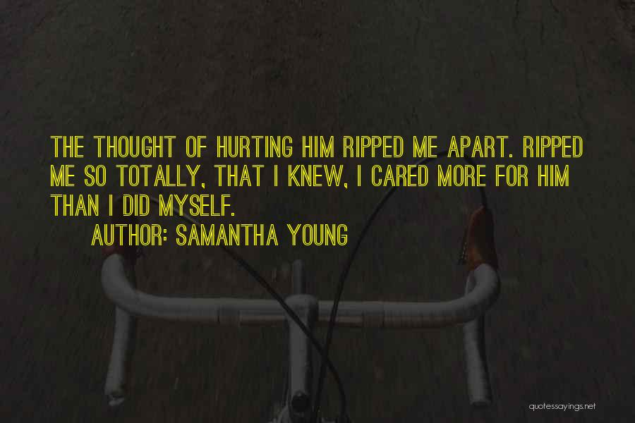 Caring For Myself Quotes By Samantha Young