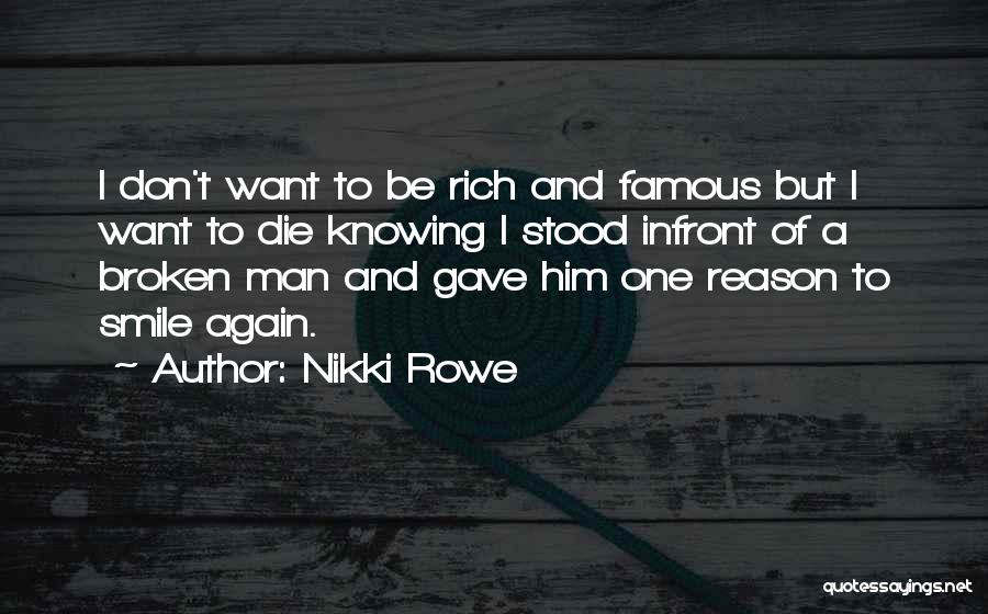 Caring For Your Man Quotes By Nikki Rowe