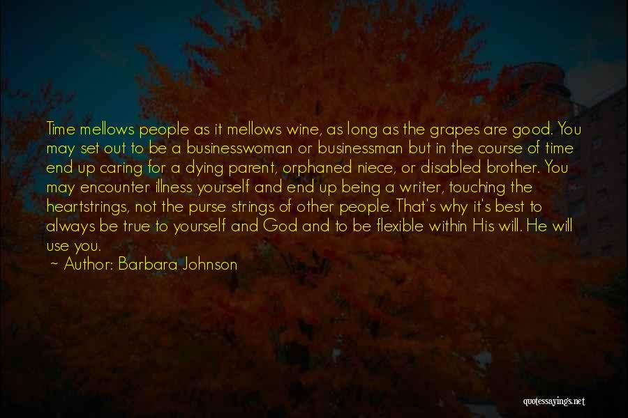 Caring For Yourself Quotes By Barbara Johnson