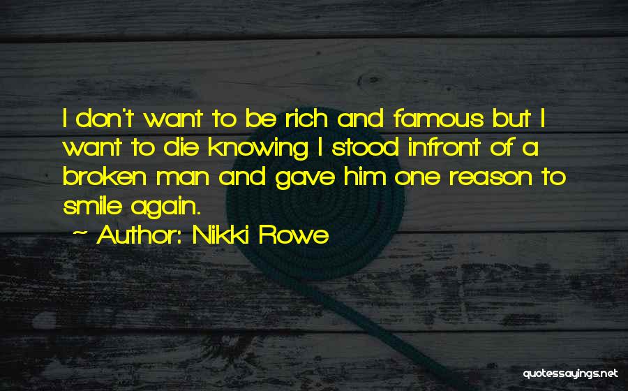 Caring More Than Him Quotes By Nikki Rowe