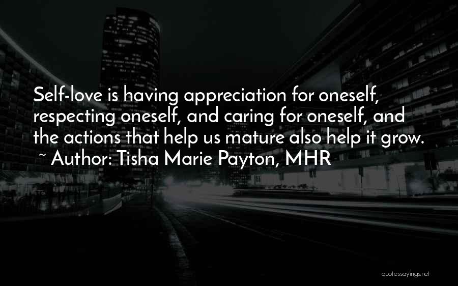 Caring More Than Others Quotes By Tisha Marie Payton, MHR