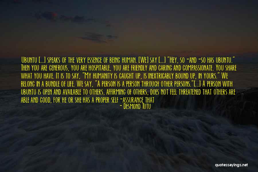Caring Persons Quotes By Desmond Tutu Caring Persons Quotes By Desmond Tutu