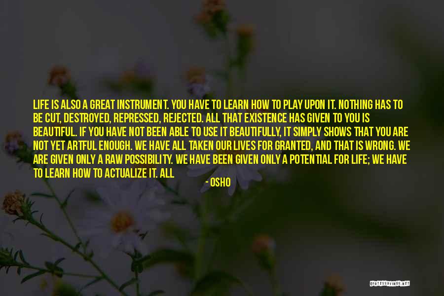 Caring Professionals Quotes By Osho