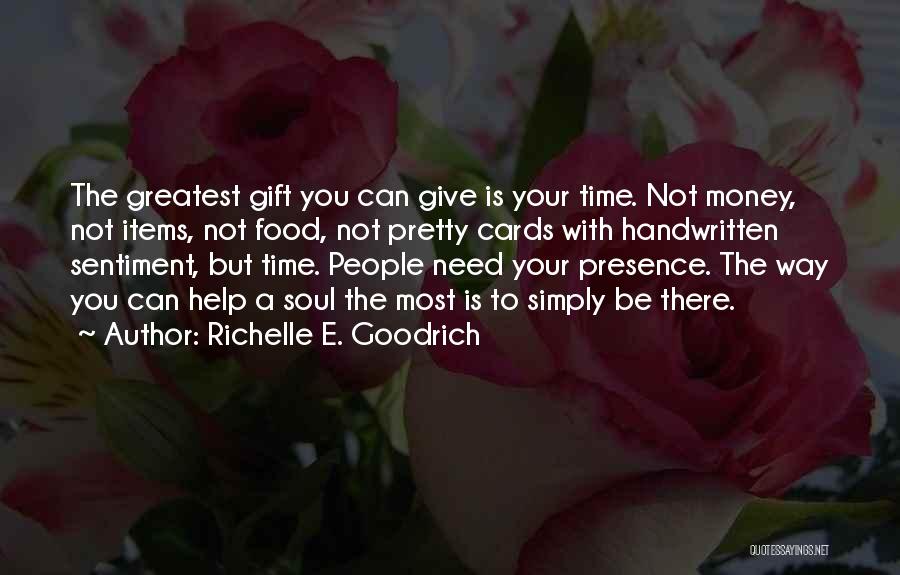 Caring Service Quotes By Richelle E. Goodrich