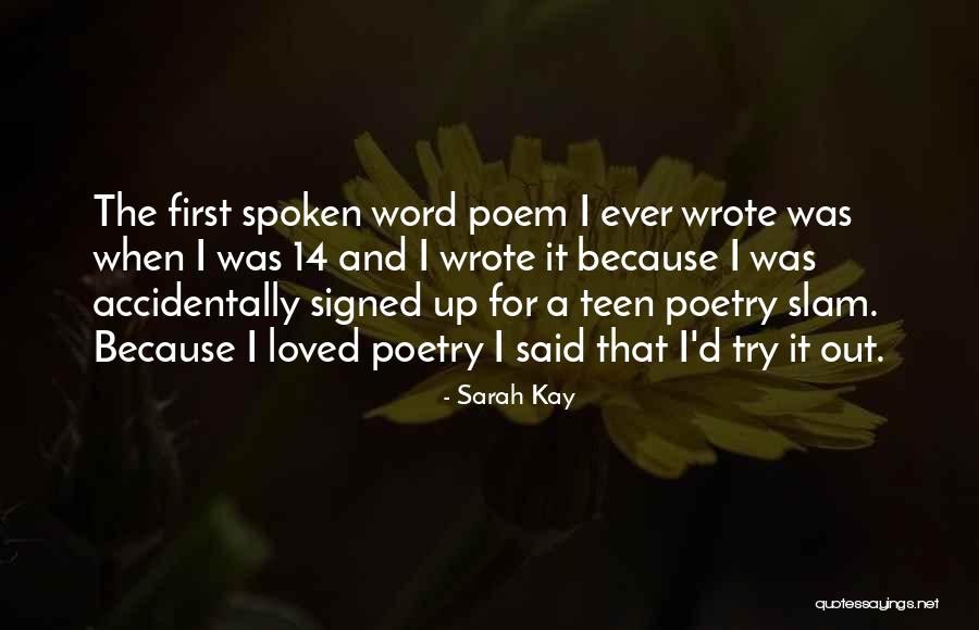 Carinhoso Quotes By Sarah Kay
