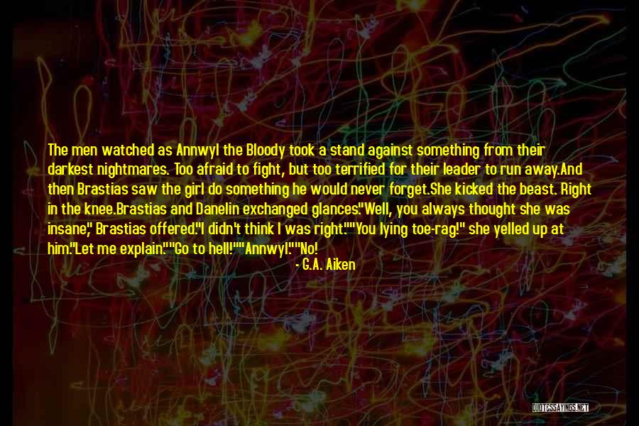 Carisa Glucksman Quotes By G.A. Aiken Carisa Glucksman Quotes By G.A. Aiken