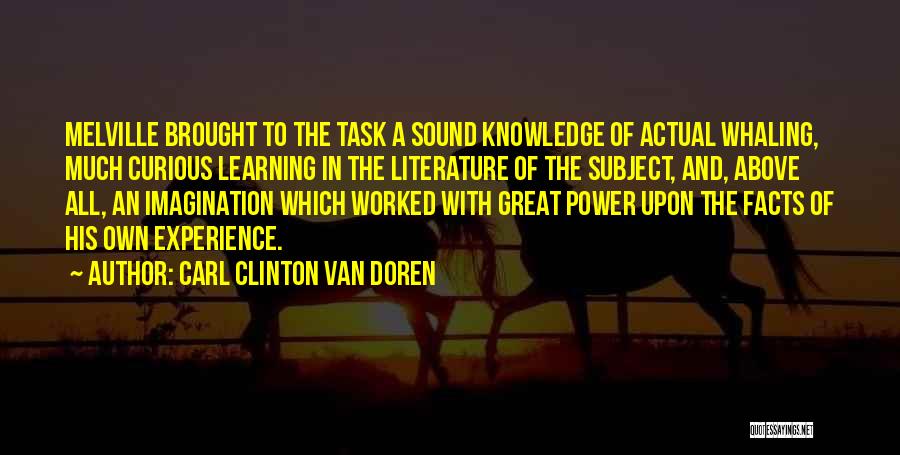 Carl Clinton Van Doren Quotes 755479