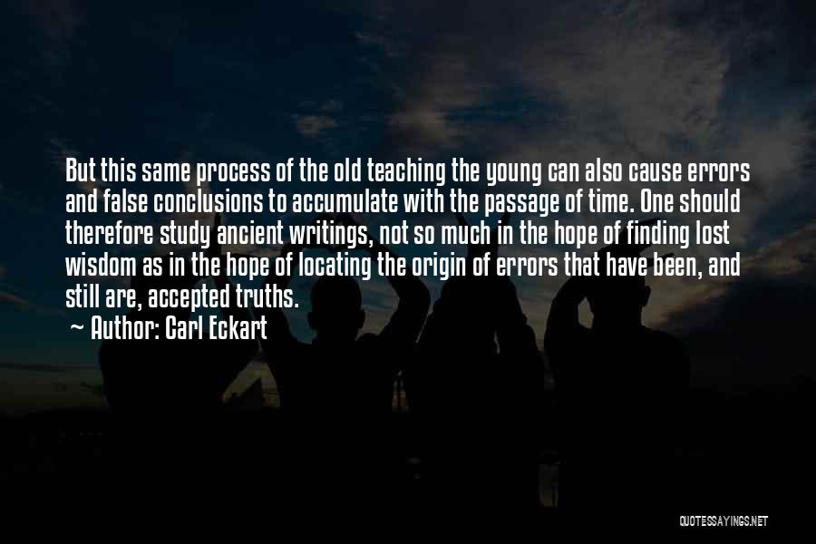 Carl Eckart Quotes 1314362