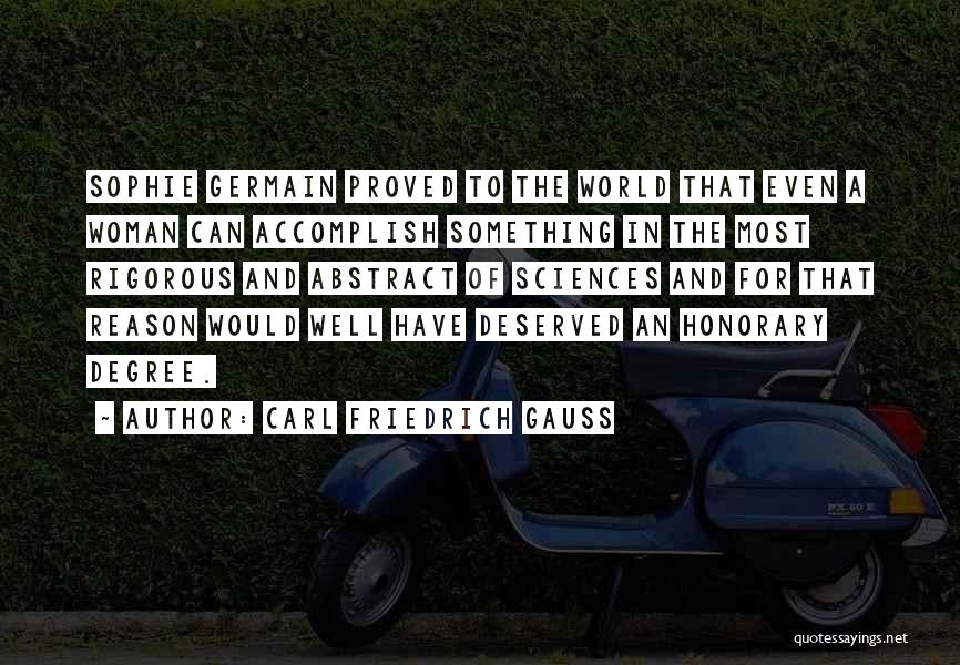 Carl Friedrich Gauss Quotes 1307517