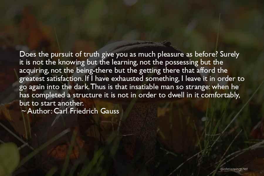 Carl Friedrich Gauss Quotes 1598923