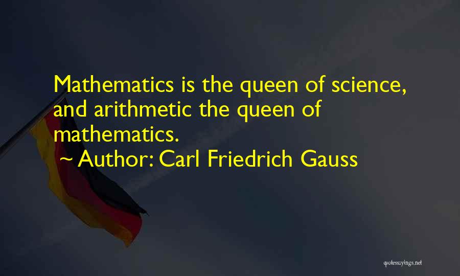 Carl Friedrich Gauss Quotes 189542