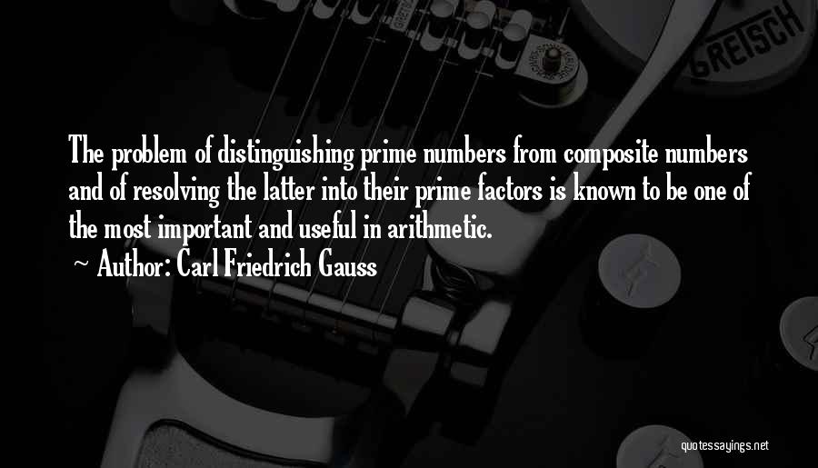 Carl Friedrich Gauss Quotes 401767