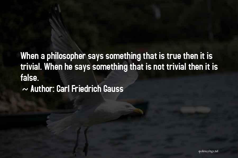 Carl Friedrich Gauss Quotes 559251