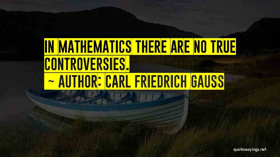 Carl Friedrich Gauss Quotes 687086