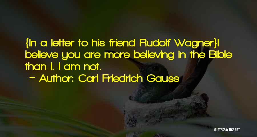 Carl Friedrich Quotes By Carl Friedrich Gauss