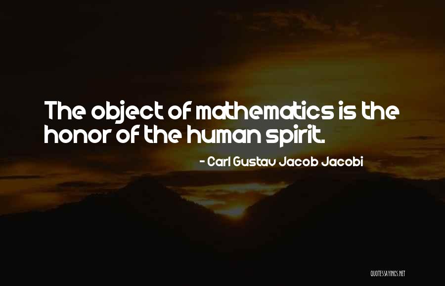 Carl G J Jacobi Quotes By Carl Gustav Jacob Jacobi