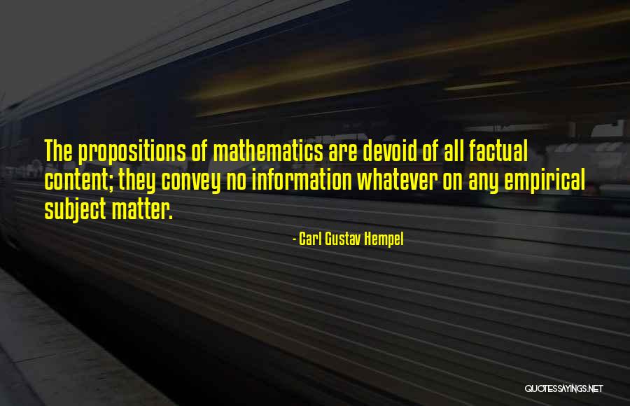 Carl Gustav Hempel Quotes 1158846 Carl Gustav Hempel Quotes 1158846