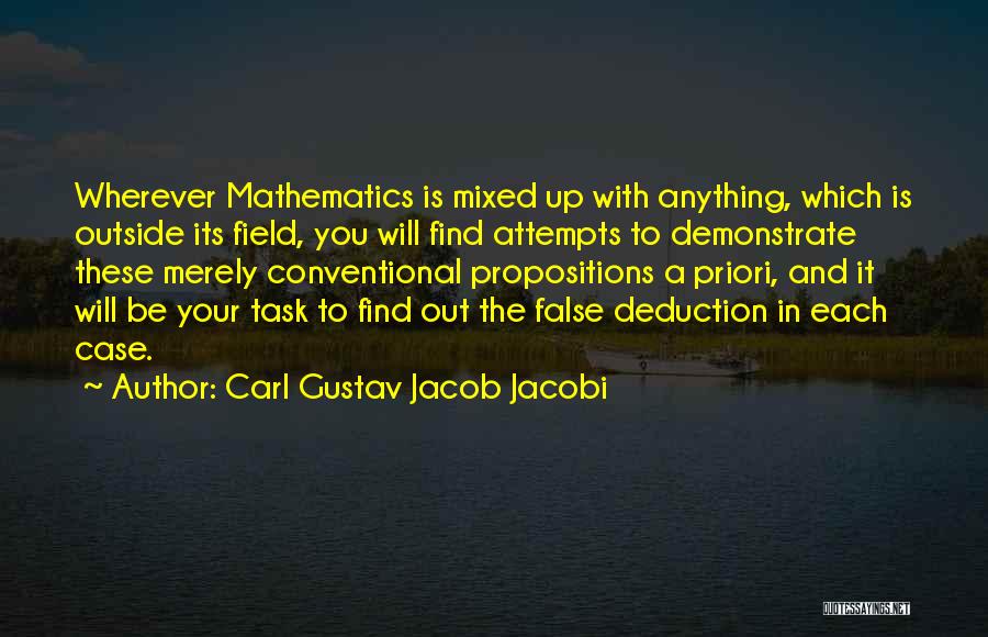 Carl Gustav Jacob Jacobi Quotes 1806847