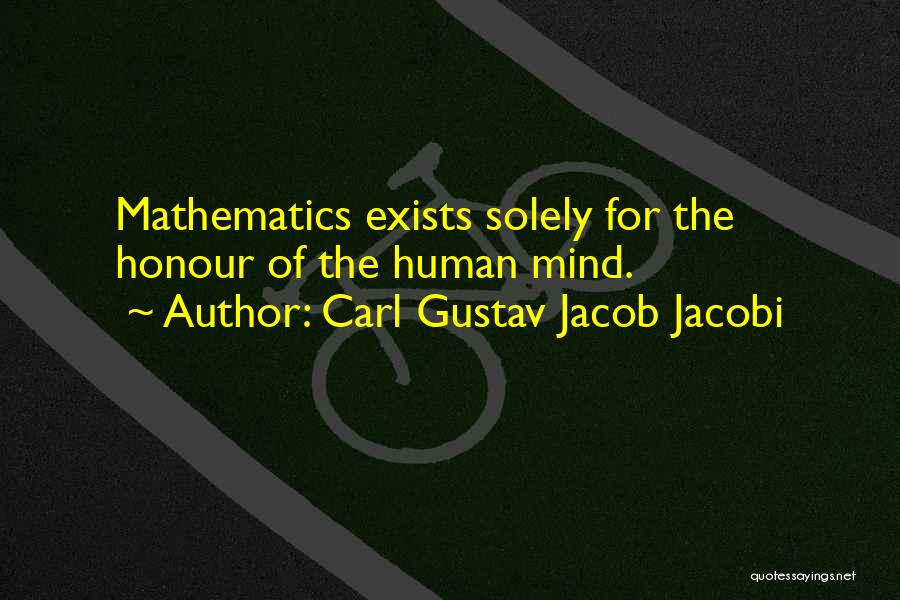 Carl Gustav Quotes By Carl Gustav Jacob Jacobi