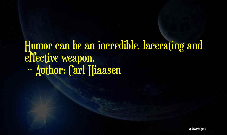 Carl Hiaasen Quotes 739108