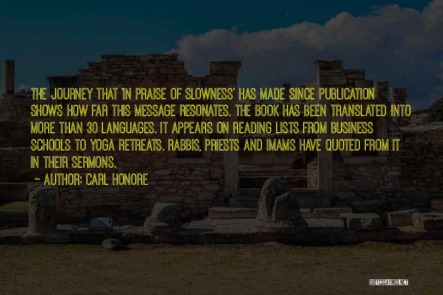 Carl Honore Quotes 683178