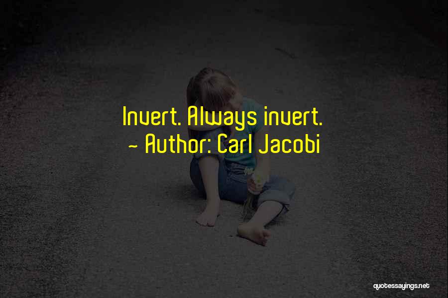 Carl Jacobi Quotes 1037874