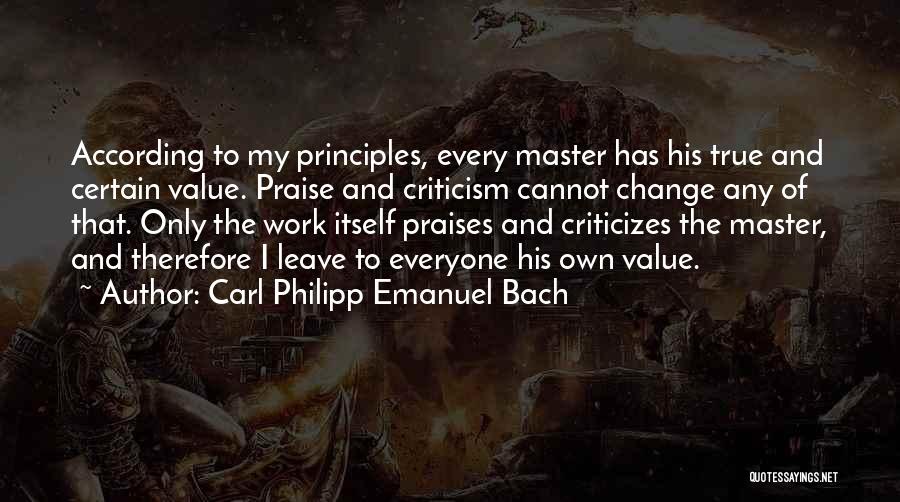 Carl Philipp Emanuel Bach Quotes 1423158