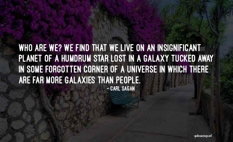 Carl Sagan Insignificant Quotes By Carl Sagan