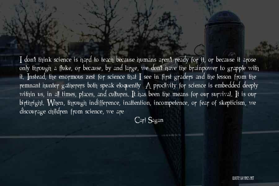 Carl Sagan Science Quotes By Carl Sagan