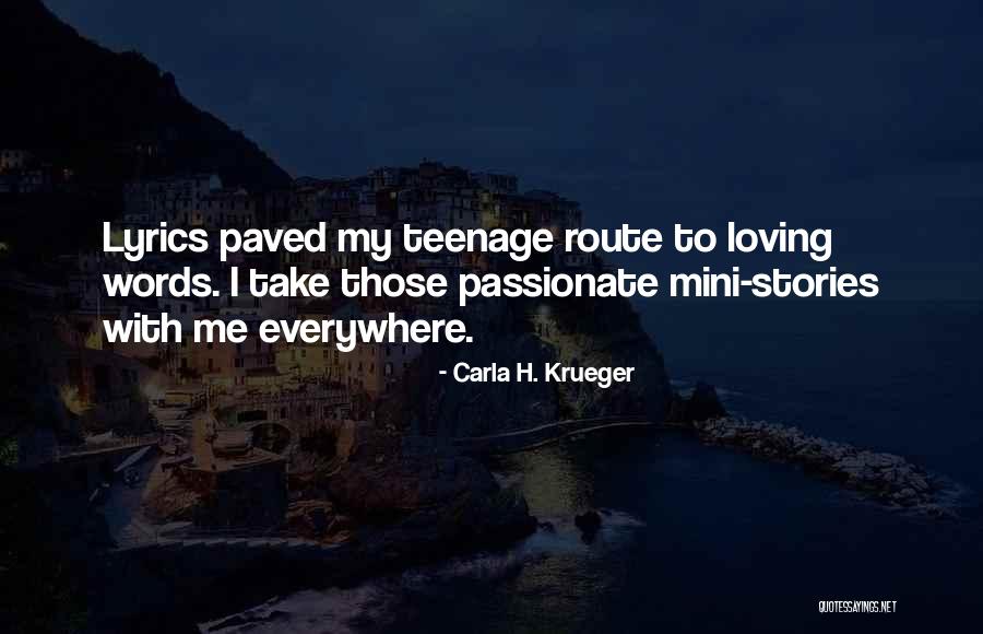 Carla H. Krueger Quotes 1302142