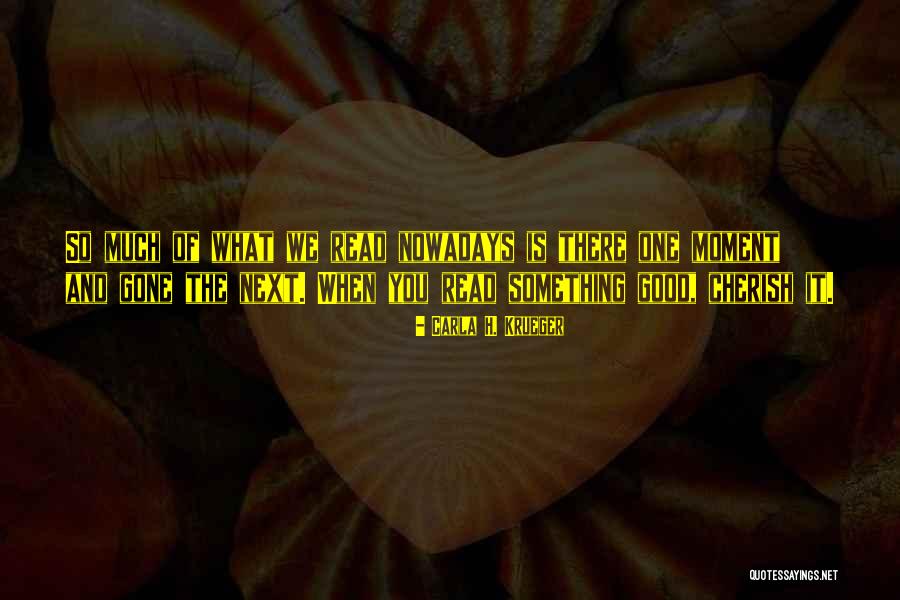 Carla H. Krueger Quotes 1962833 Carla H. Krueger Quotes 1962833