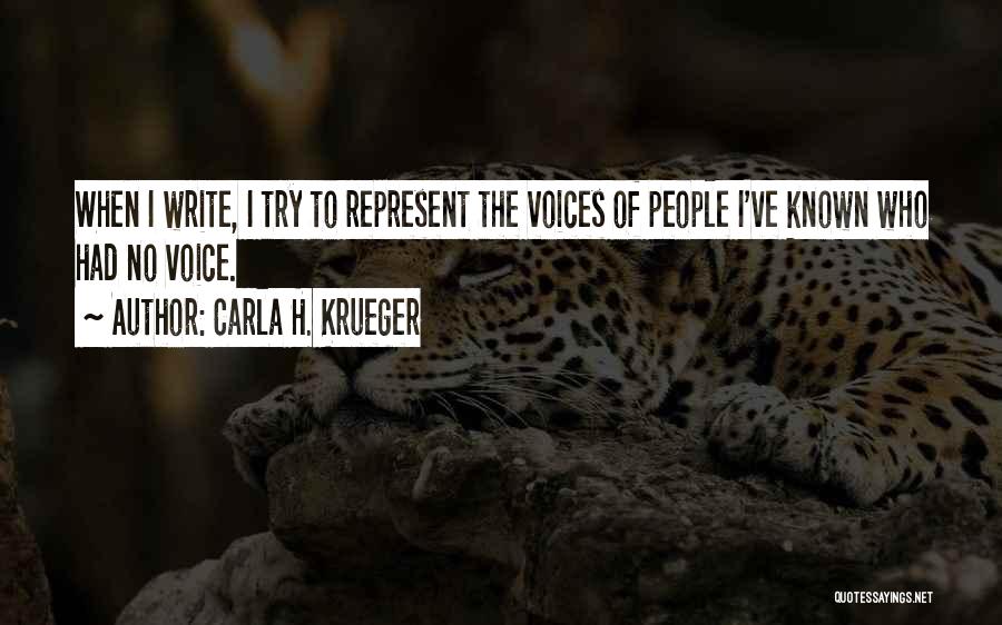 Carla H. Krueger Quotes 2265642
