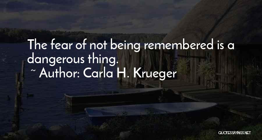 Carla H. Krueger Quotes 761720