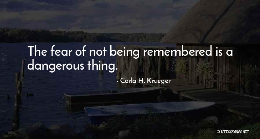 Carla H. Krueger Quotes 761720