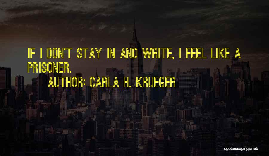 Carla H. Krueger Quotes 812121