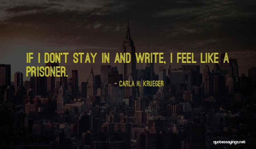 Carla H. Krueger Quotes 812121