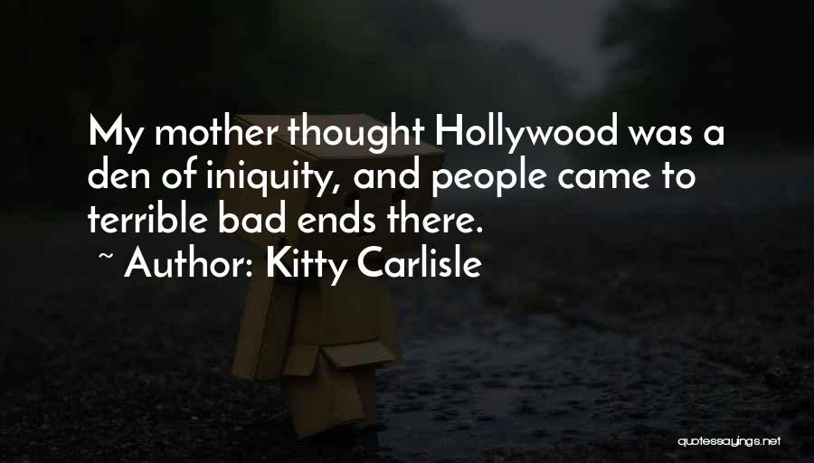 Carlisle Quotes By Kitty Carlisle